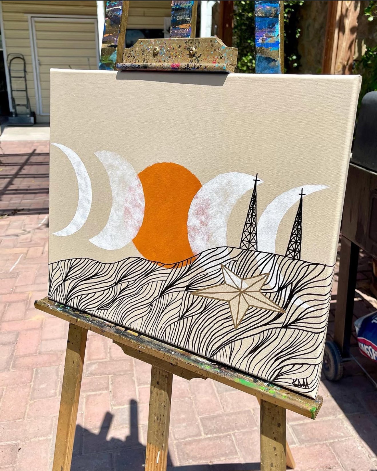 “Lunar Phase” 15oz Ceramic Mug