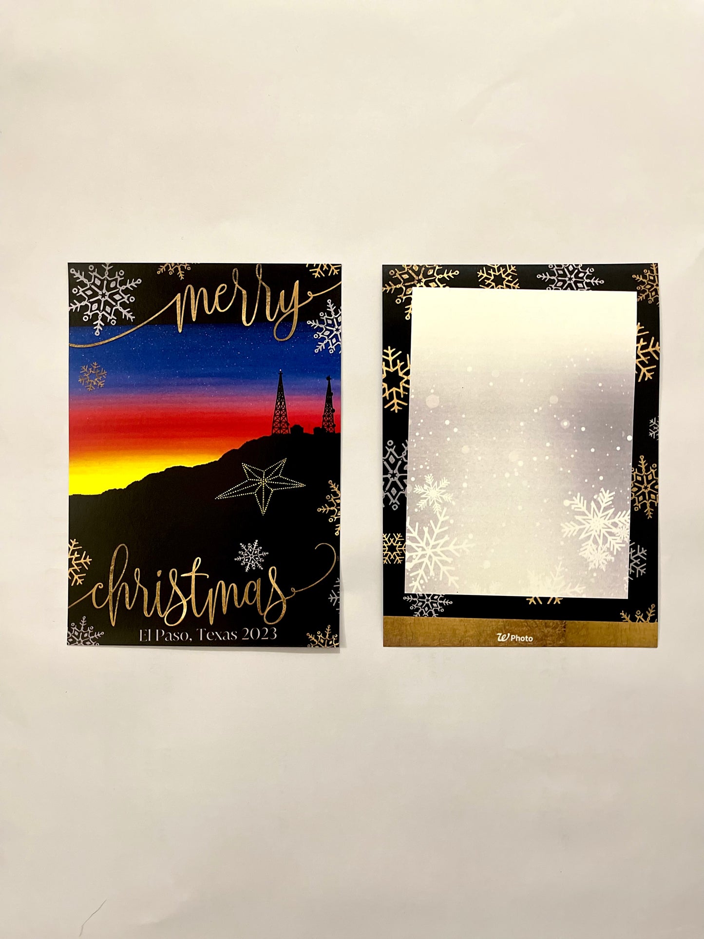 “Merry Christmas” Cards