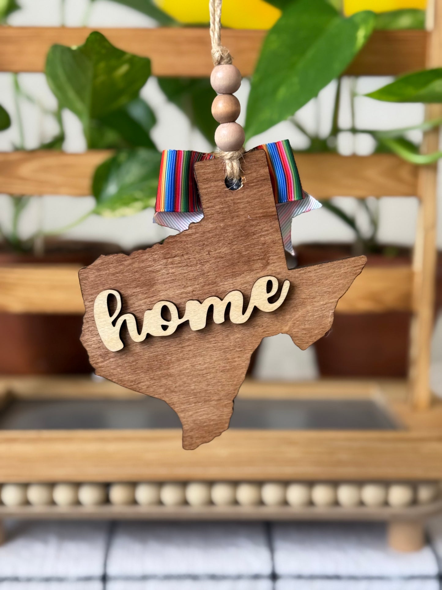 El Paso Sunset Car Ornament