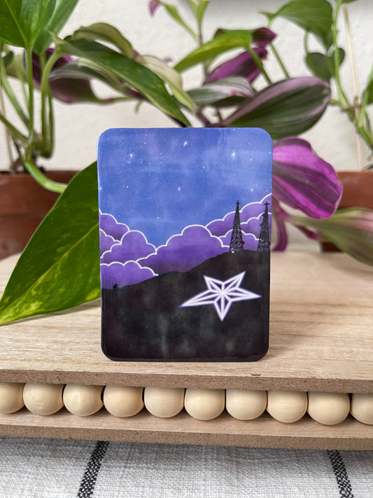 Misprint “Purple Haze” Magnet