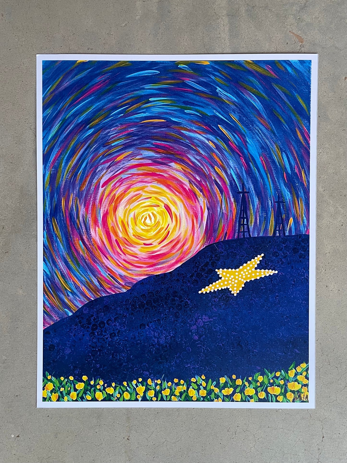“Halo” Print