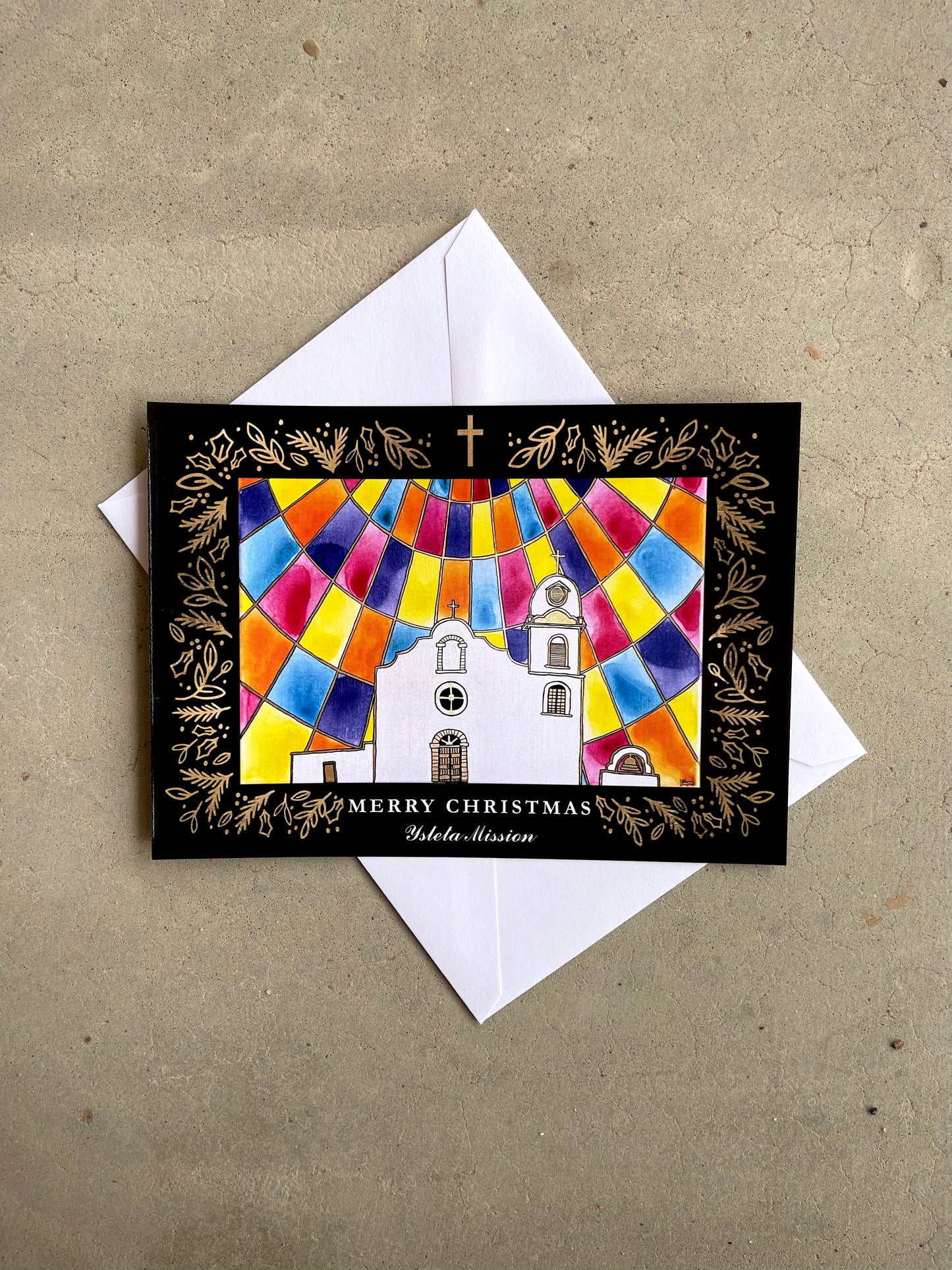 Ysleta Mission Flat Cards