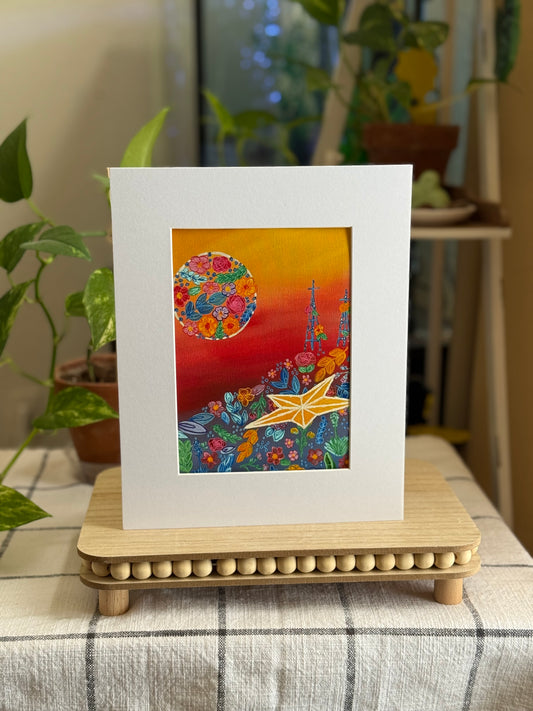 “Radiant Rebel” Matted Photo