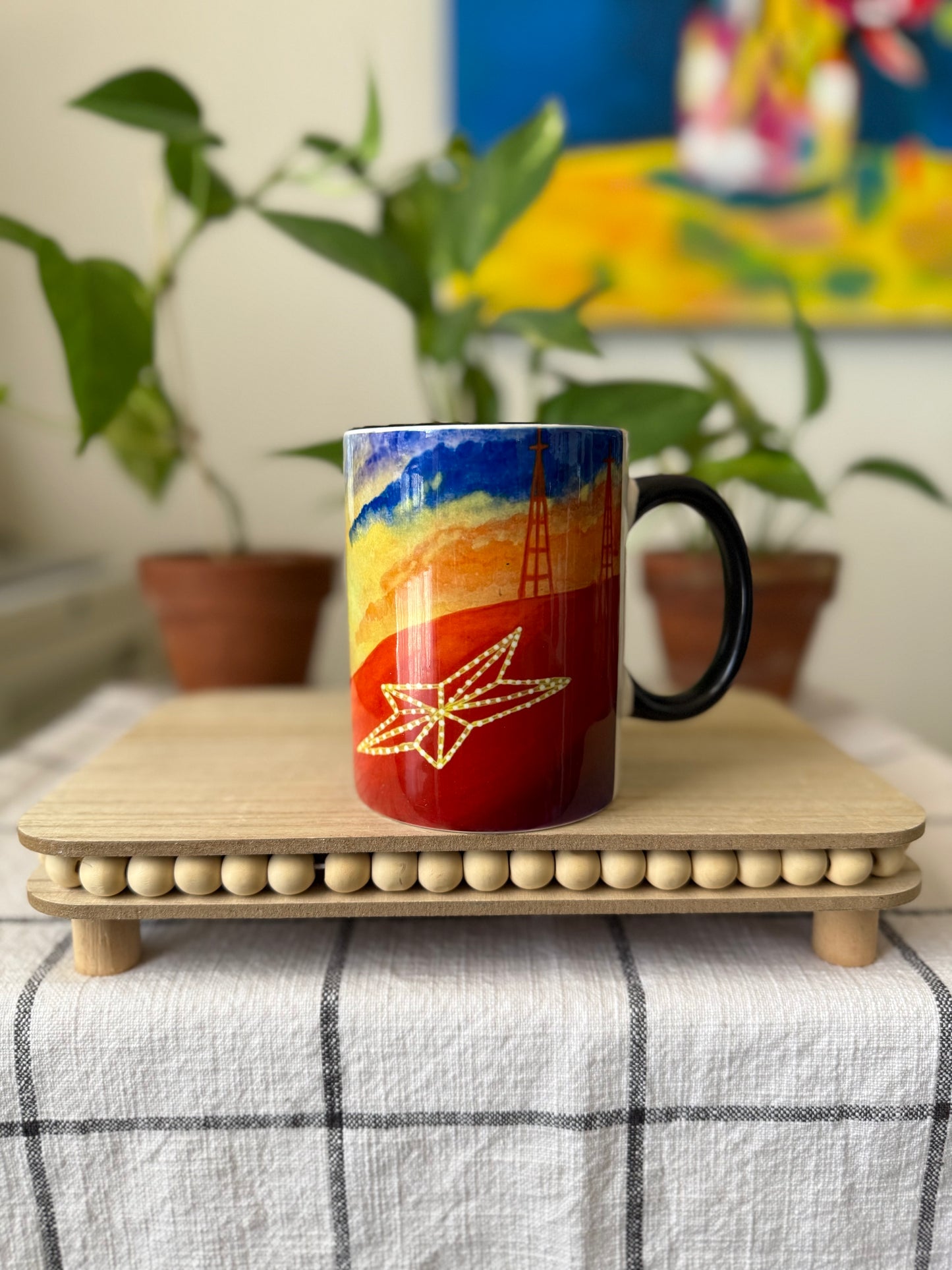 “Borderland Glow” 15oz Ceramic Mug