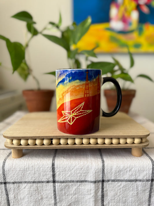 “Borderland Glow” 15oz Ceramic Mug