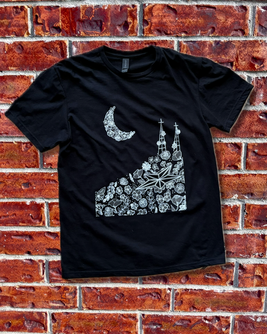 “Monochrome Midnight” T-Shirt