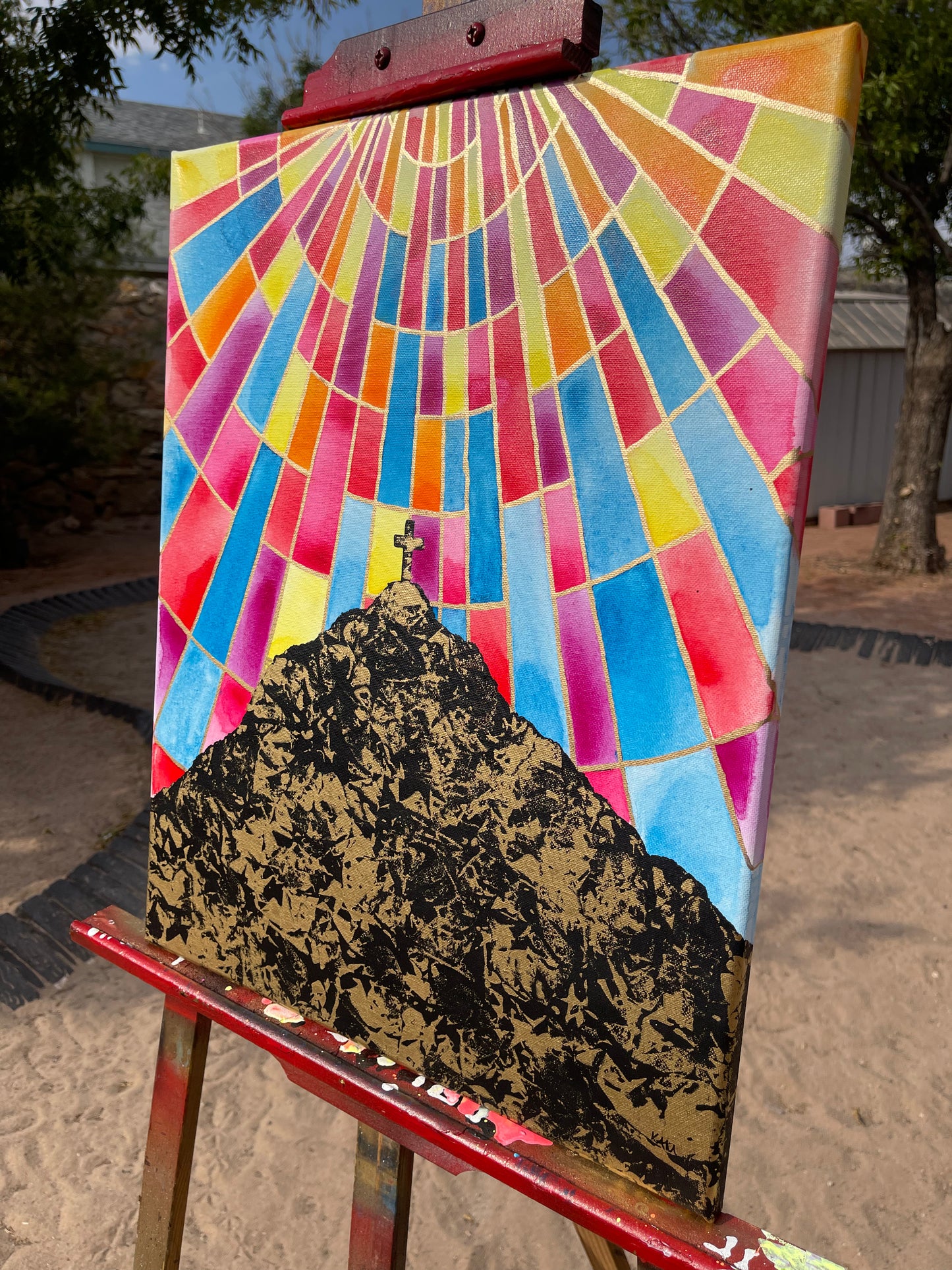 “Mt Cristo Rey Cathedral Glass”
