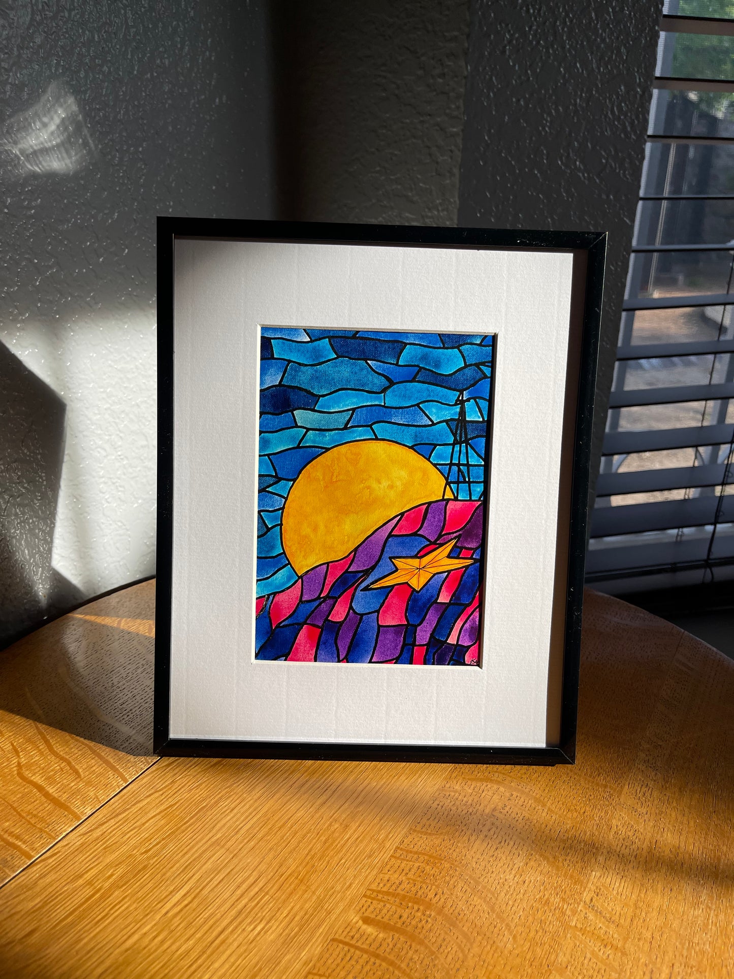 “Headstrong” Frame and Matted Photo