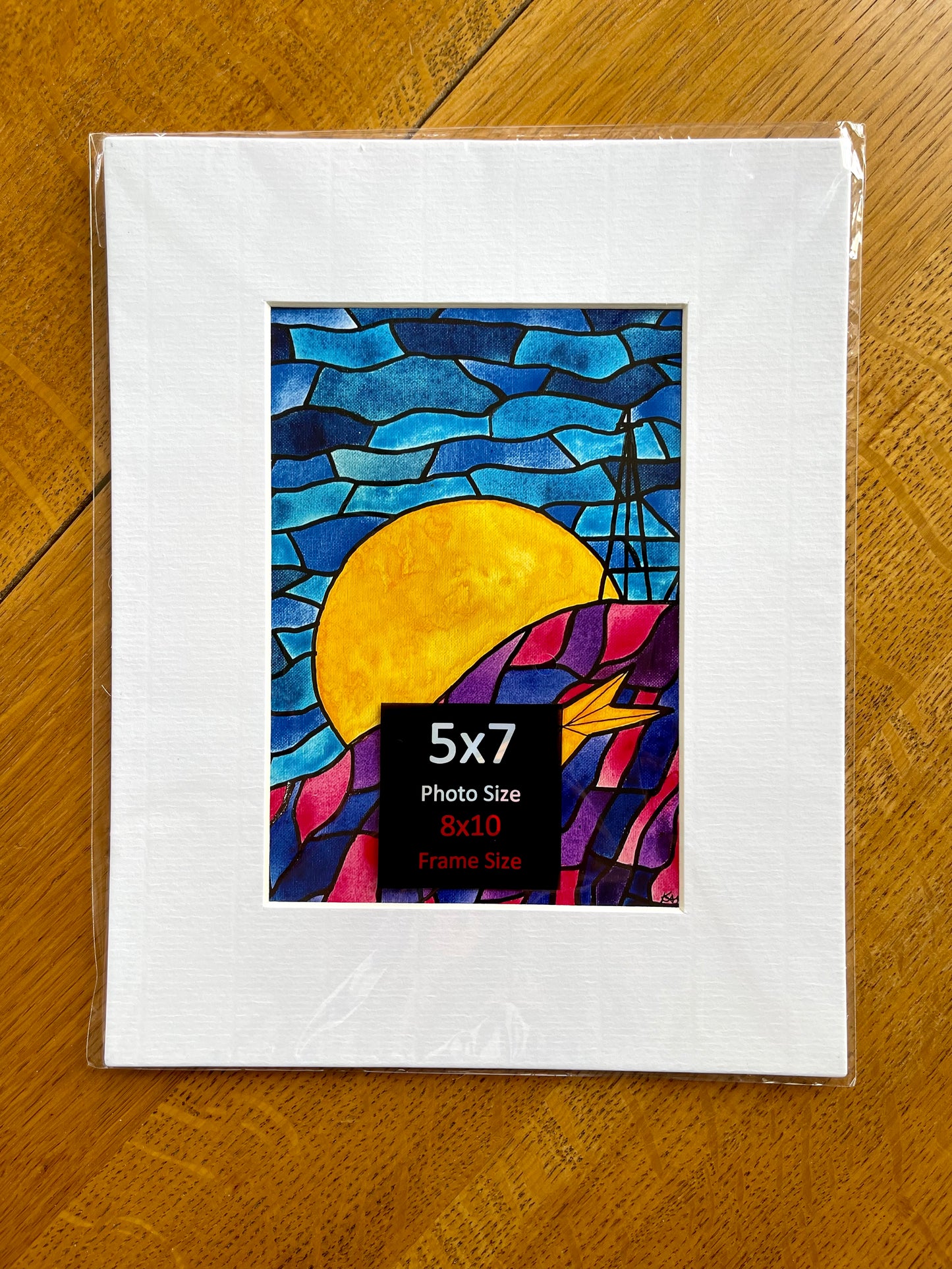 “Headstrong” Matted Photo