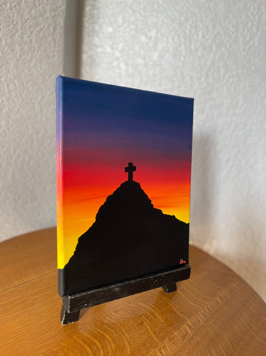 Mt Cristo Rey Sunset