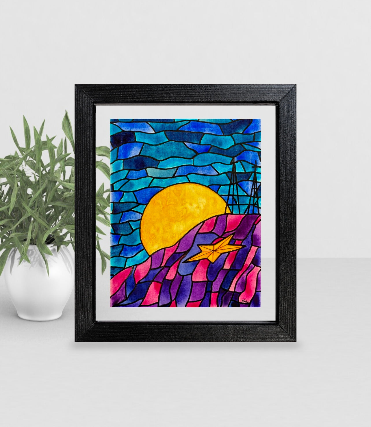 “Headstrong” Floating Frame
