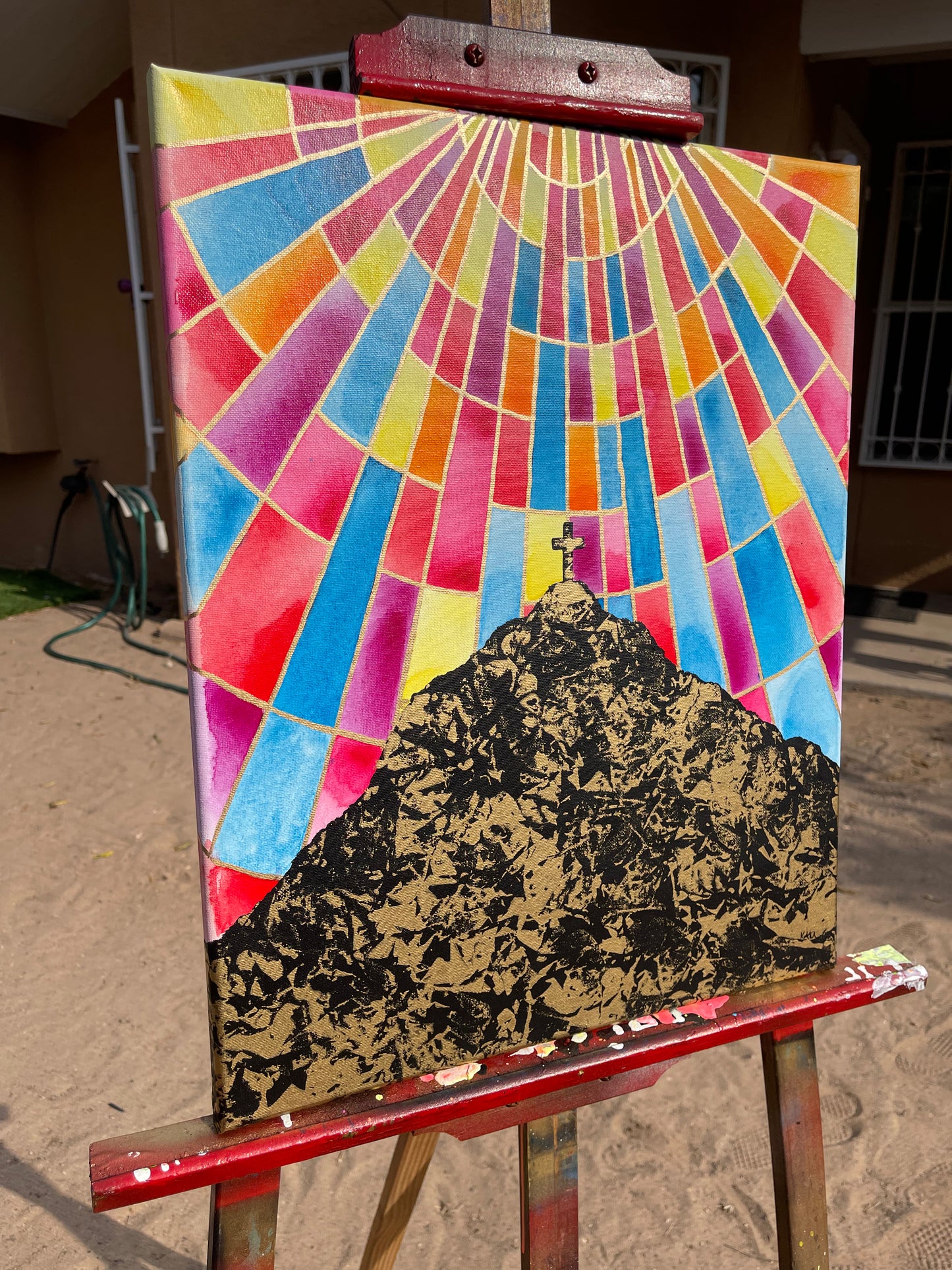 “Mt Cristo Rey Cathedral Glass”