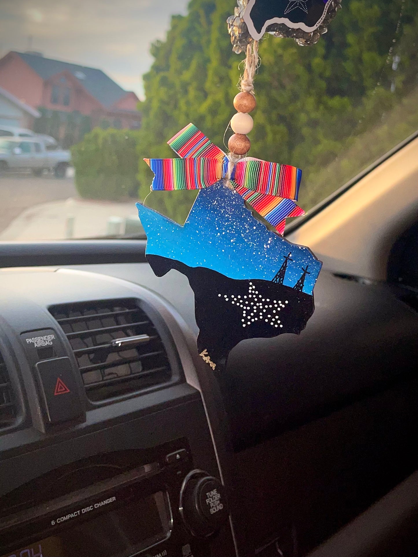 Blue Night Car Ornament