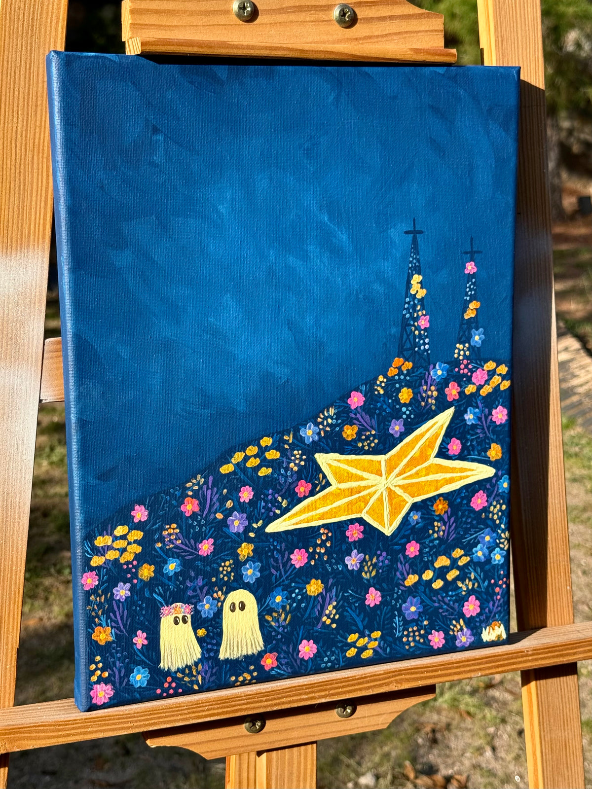 “Starlit Spirits” 11x14 Original Painting