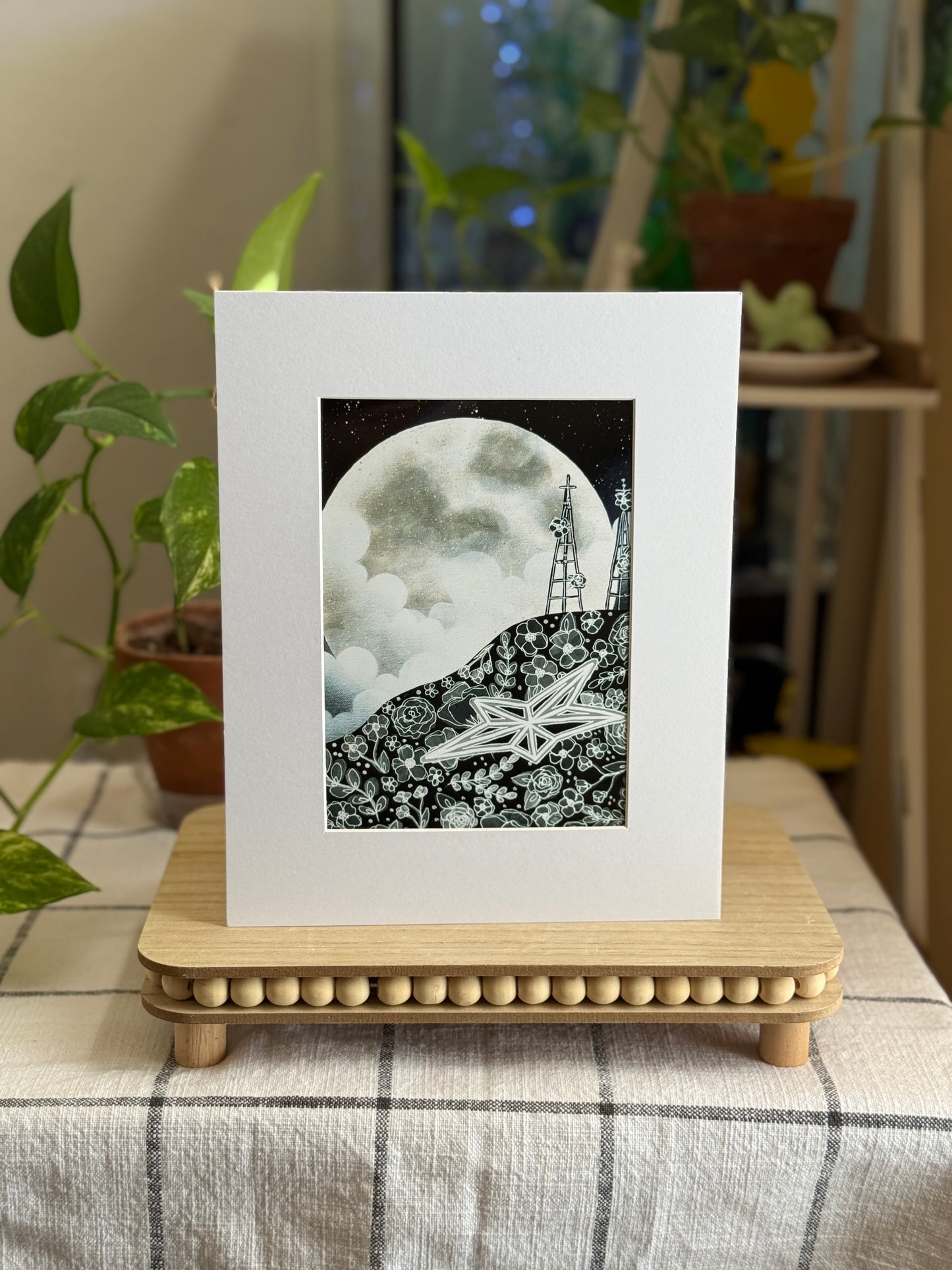 “Nightshade” Matted Photo