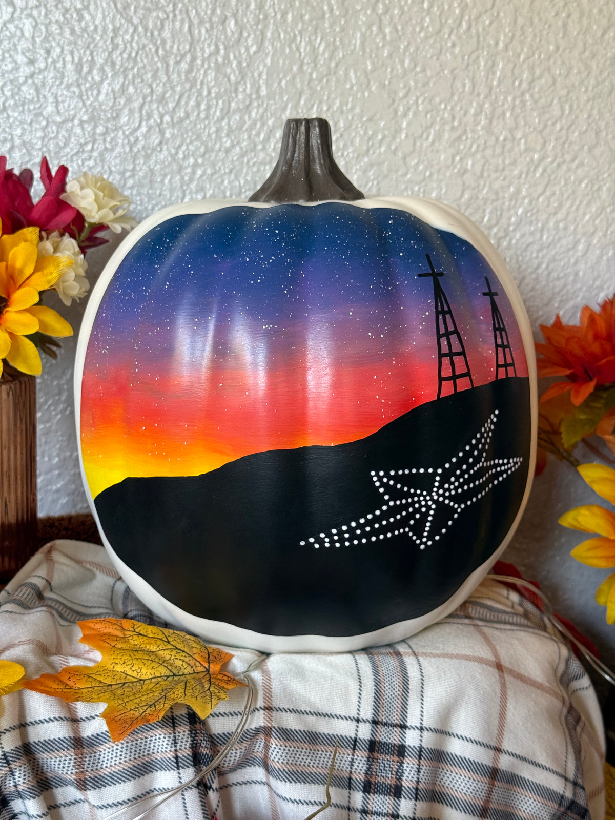 Large White El Paso Pumpkin