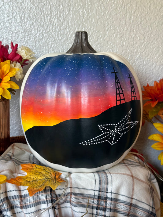 Large White El Paso Pumpkin