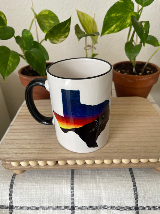 El Paso Texas Sunset 15oz Ceramic Mug