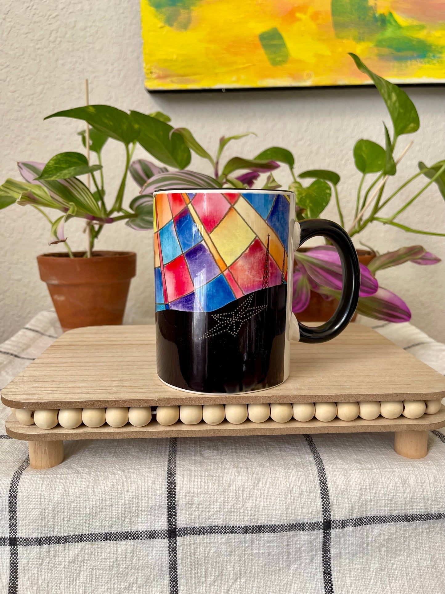 “Cathedral Glass” 15oz Ceramic Mug