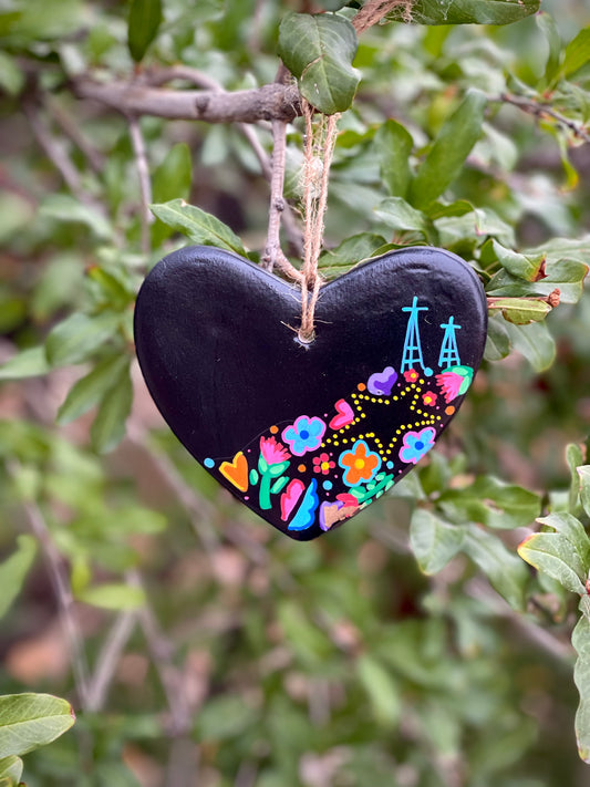 Heritage Ceramic Heart Ornament