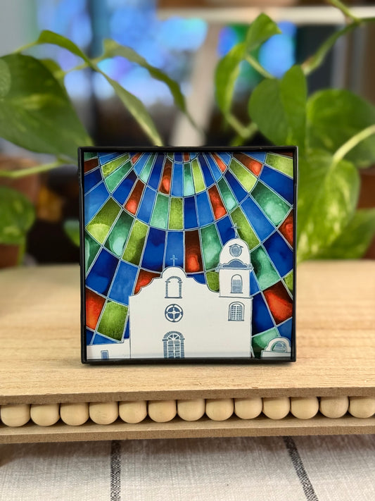 “Ysleta Mission” Framed Photo Reproduction