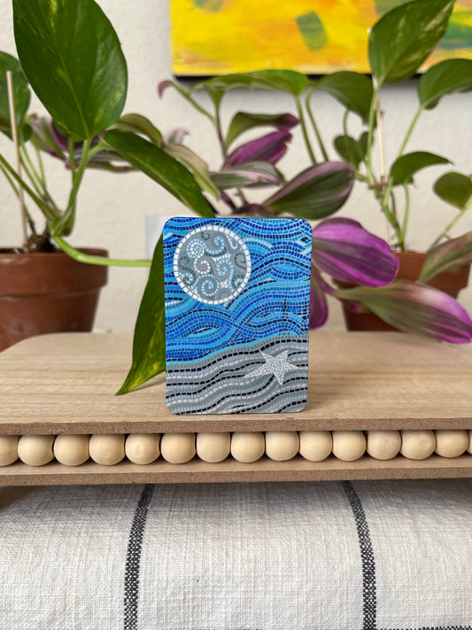 “Sapphire Nights” Magnet