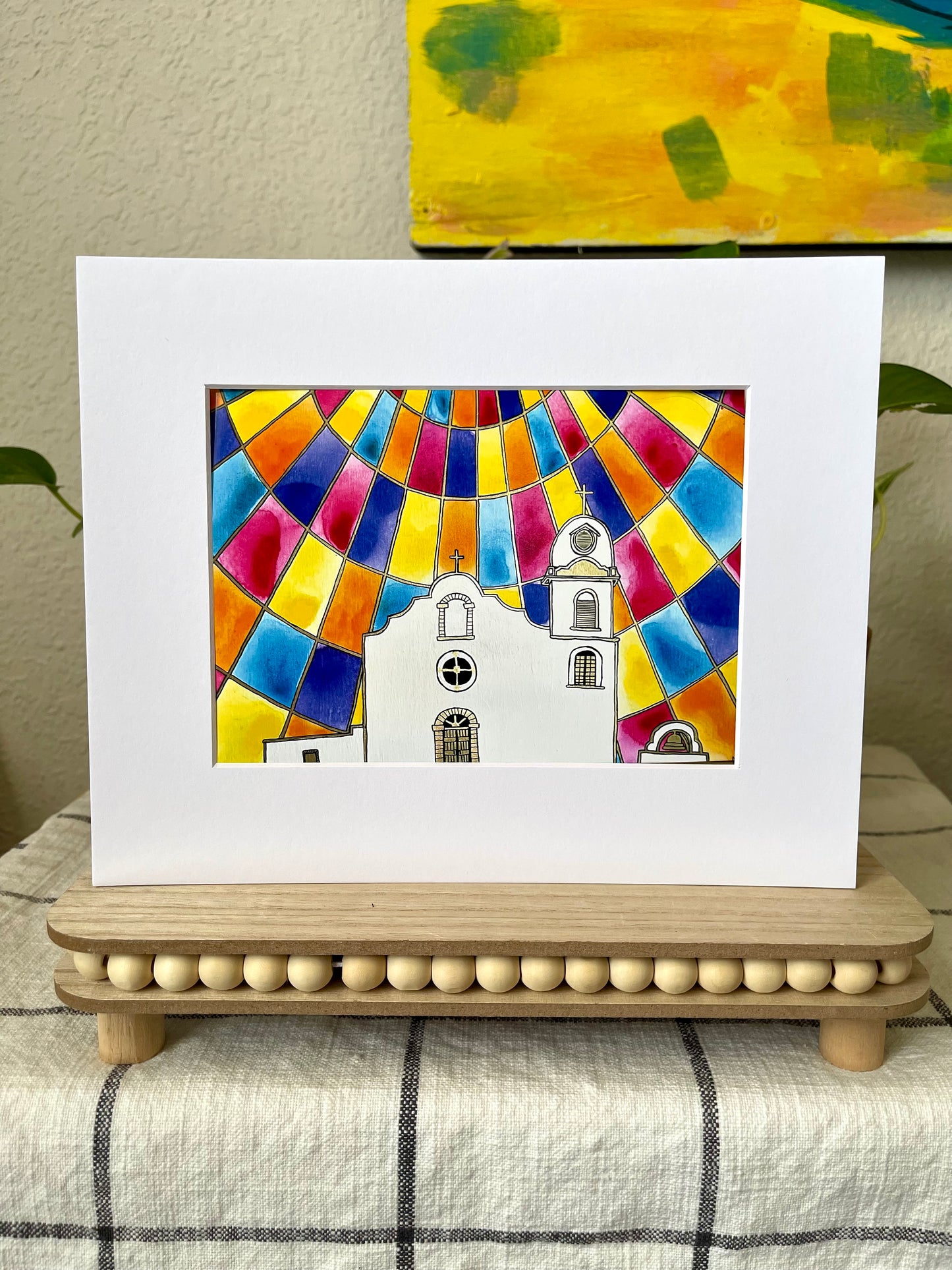 “Ysleta Mission” Matted Photo