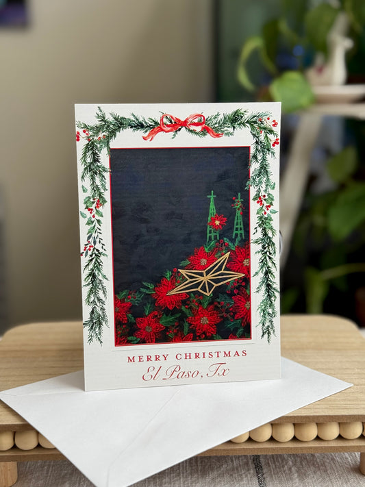 “La Flor de Nochebuena” Flat Card