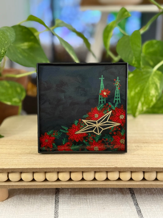 “La Flor de Noche Buena” Framed Photo Reproduction
