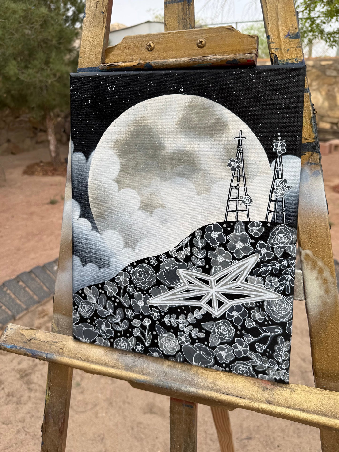 “Nightshade” Matted Photo