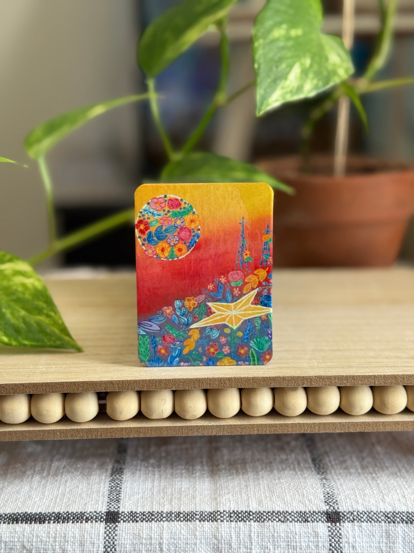 “Radiant Rebel” Magnet