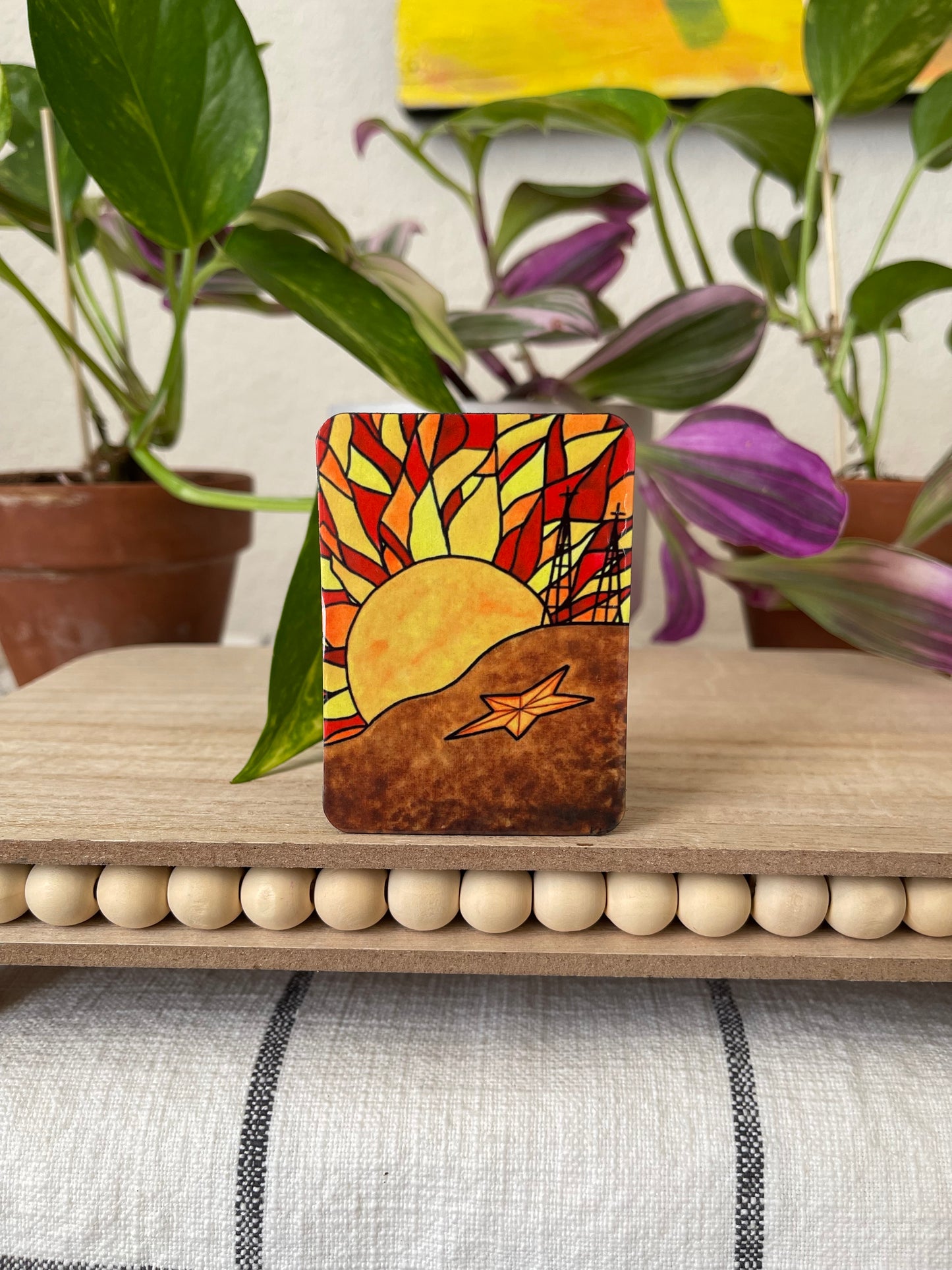 “Sunflare” Magnet