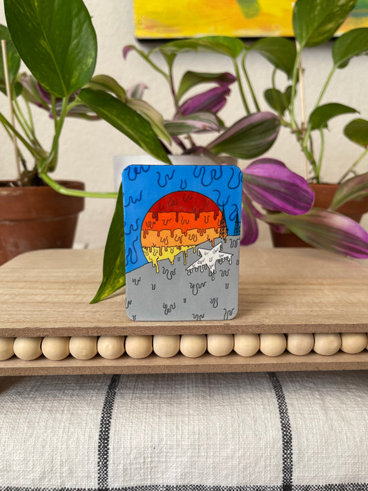 “Melting Away” Magnet