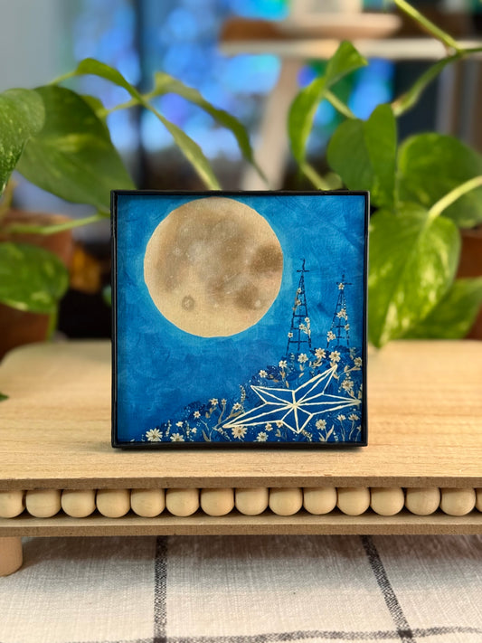 “Beneath the Still Moon” Framed Photo Reproduction