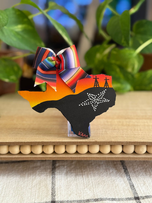 Golden Sunset El Paso Texas Magnet