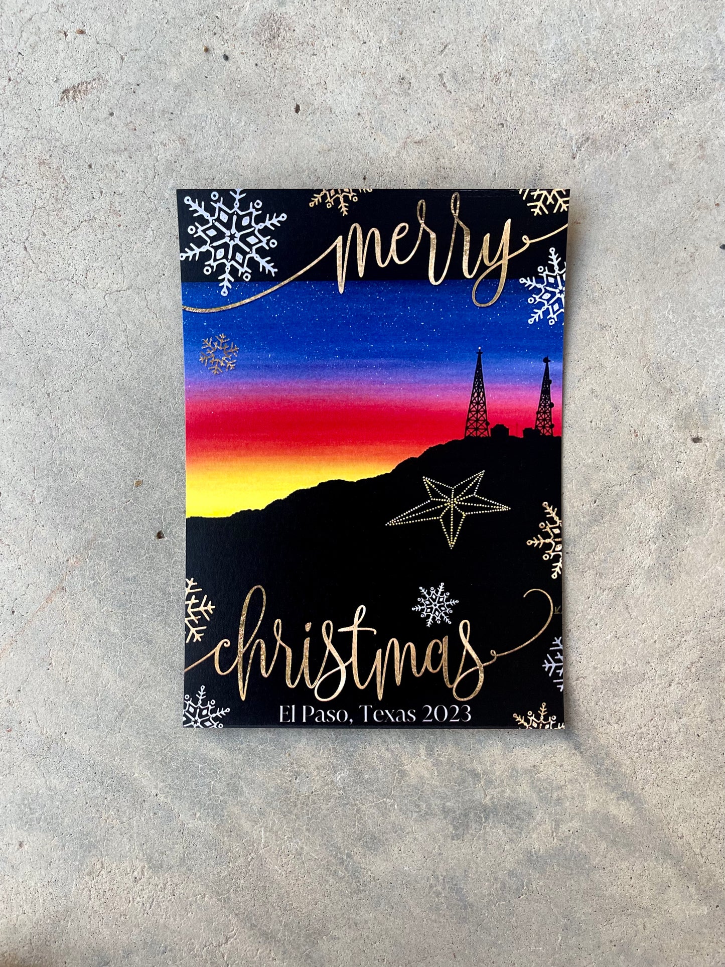 “Merry Christmas” Cards