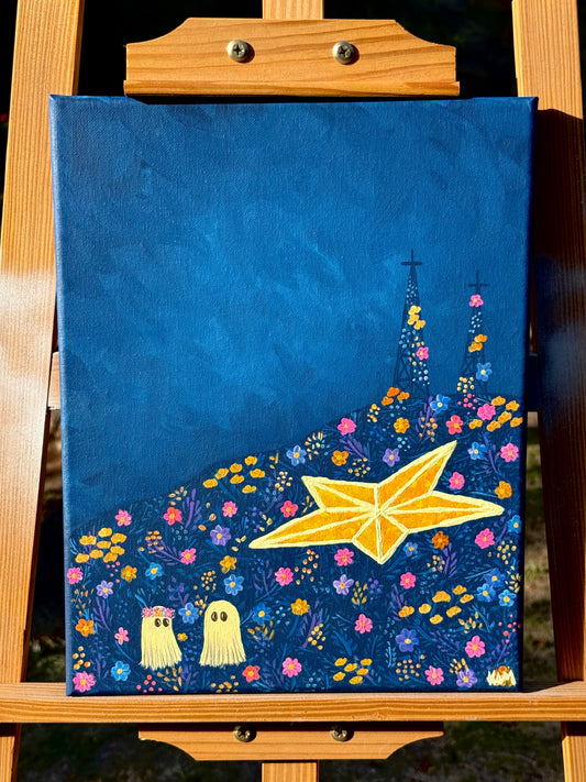 “Starlit Spirits” 11x14 Original Painting